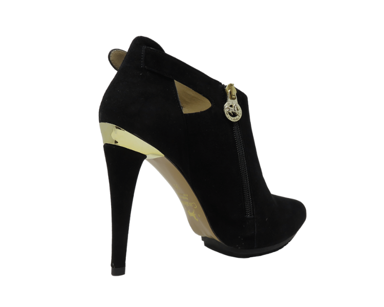 Cavalinho Suede Ankle Boots - Size 5 - Black 5 US / 35 EU - 4_6e6d754c-3066-4faa-8e62-c5302452d21a