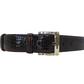 Cavalinho Classic Patent Leather Belt - Brown Gold - 5010808browngold