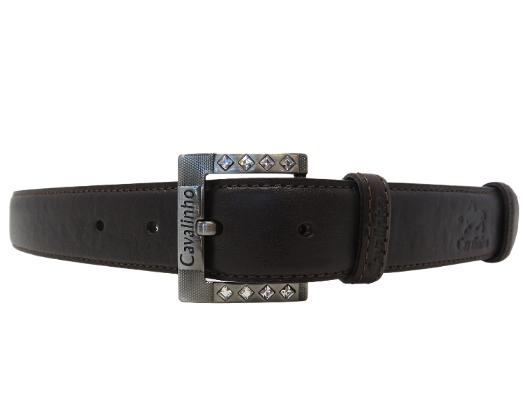Cavalinho Classic Leather Belt - Brown Silver - 5010905brownsilver_71d9548f-48ab-4106-981e-03c09ed11687