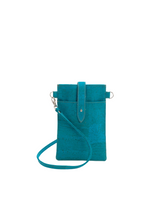 #color_ Blue | Artelusa Cork Crossbody Bag - Blue - 5083-14.SB02