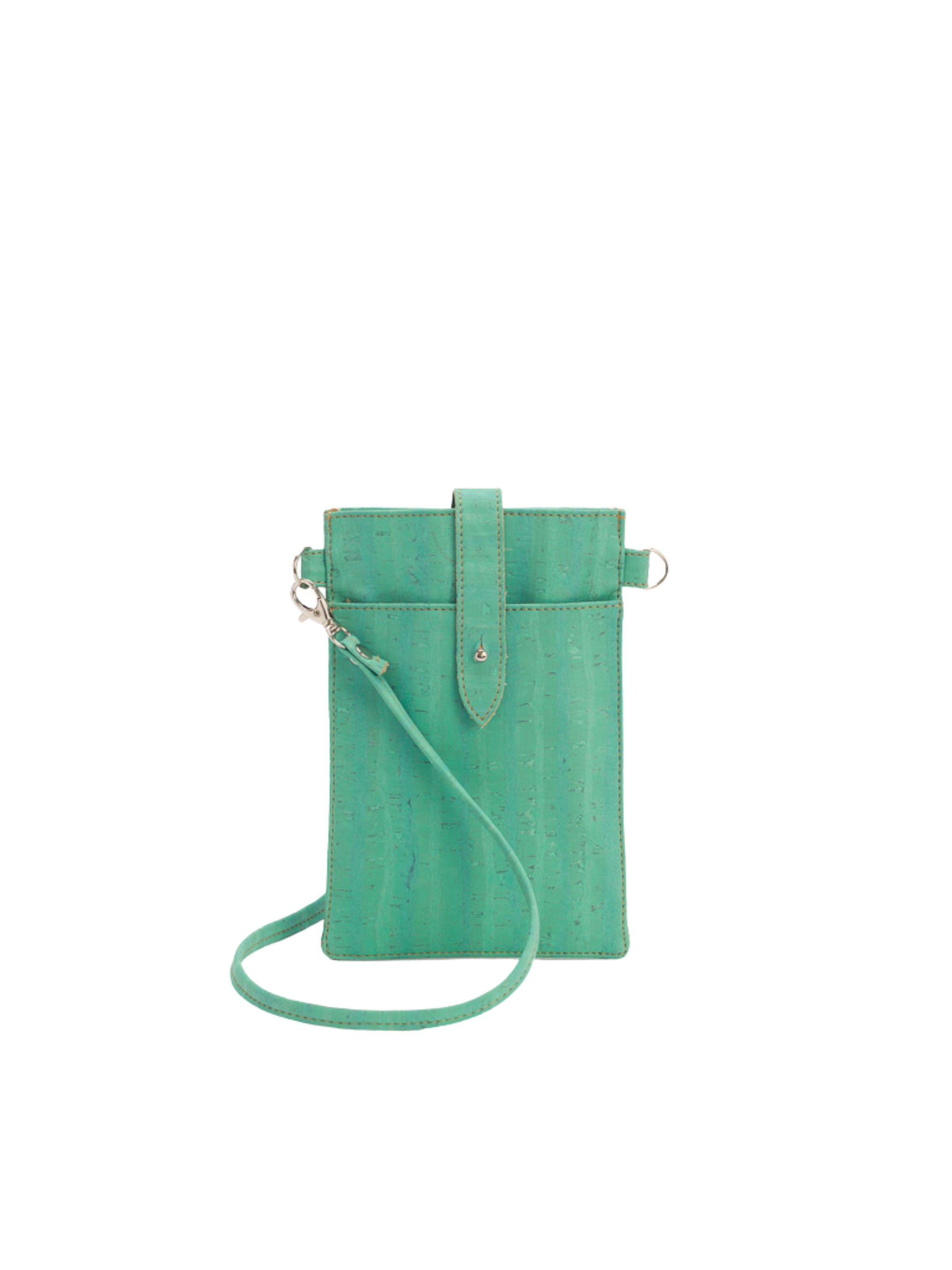 #color_ Green | Artelusa Cork Crossbody Bag - Green - 5083-58.SB02