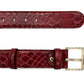 Cavalinho Classic Patent Leather Belt - DarkRed Gold - 58010808.04_2