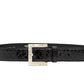 Cavalinho Galope Patent Leather Belt - Black Gold - 58010810.01_1