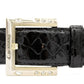 Cavalinho Gallop Patent Leather Belt - Black Gold - 58010810.01_2