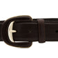 Cavalinho Classic Smooth Leather Belt - Brown Silver - 58010906.02_2_750f5d13-238b-4ea6-b3d4-3e2b314f0f1d