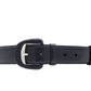 Cavalinho Classic Smooth Leather Belt - Navy Silver - 58010906.S.03_1