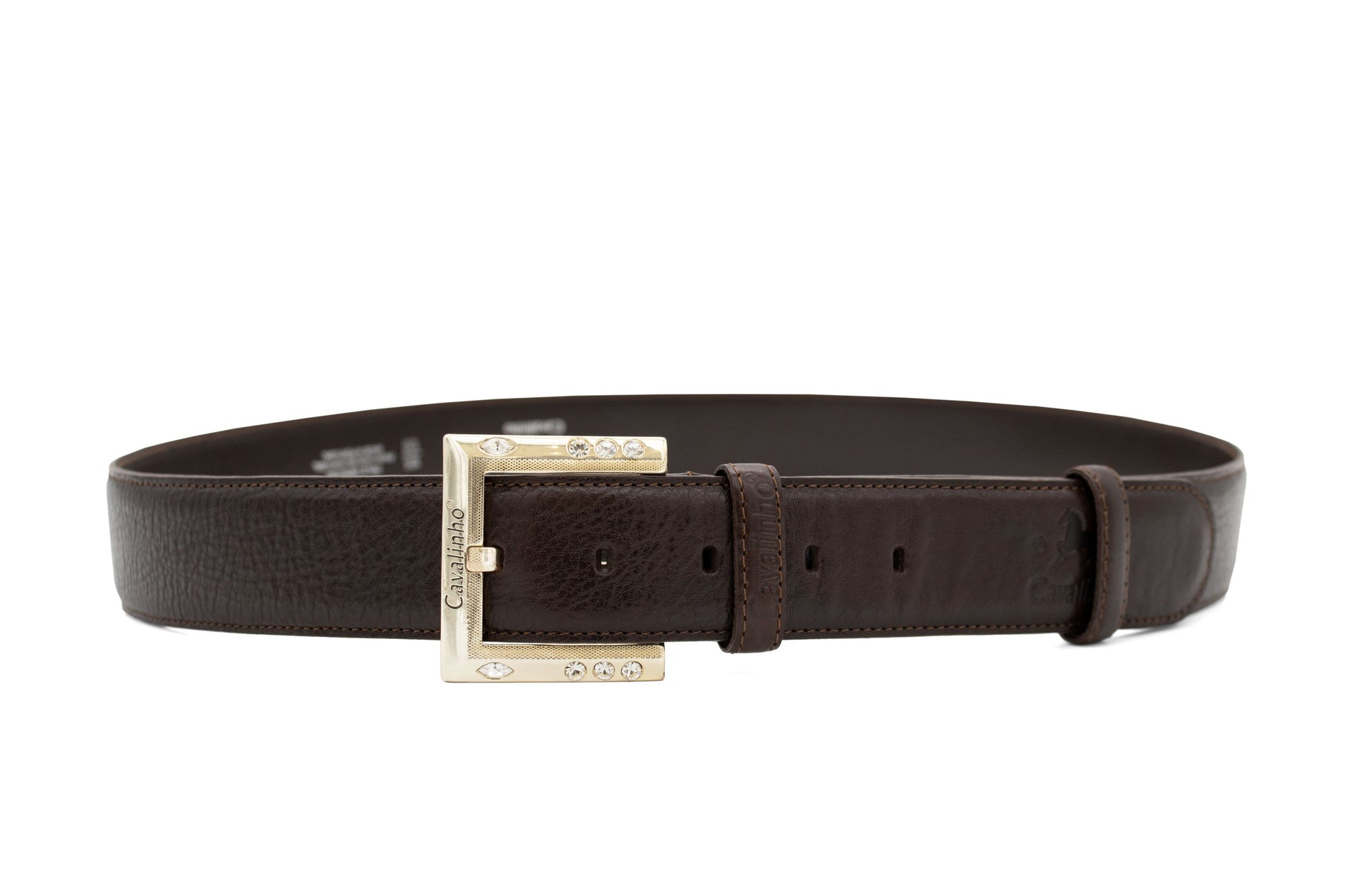 Cavalinho Classic Leather Belt - Brown Gold - 58010910.02_1