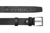 Cavalinho Sporty Leather Belt for Men SKU 58020504.01 #color_black