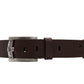 Cavalinho Sport Leather Belt - SaddleBrown Silver - 58020507.02_1