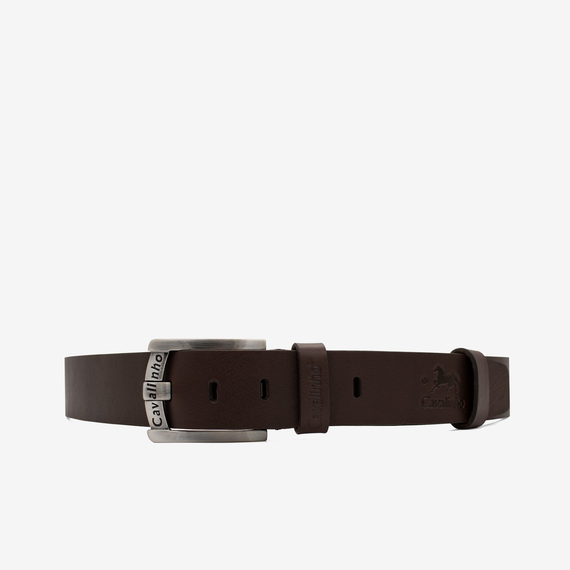 Cavalinho Designer Brown Leather Belt for Men SKU 58020507.02 #color_brown