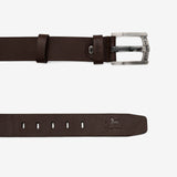 Cavalinho Designer Brown Leather Belt for Men SKU 58020507.02 #color_brown