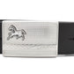 #color_ Black Silver | Cavalinho Sporty Leather Belt - Black Silver - 58020541.01_3