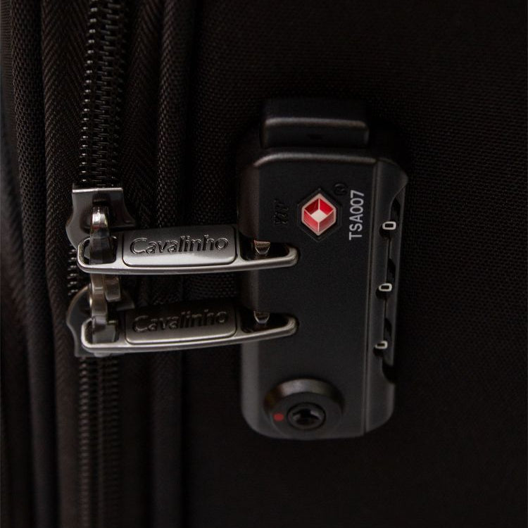 Cavalinho 19" Carry-on Softside Cabin Luggage SKU 68020003.01.19 #color_black