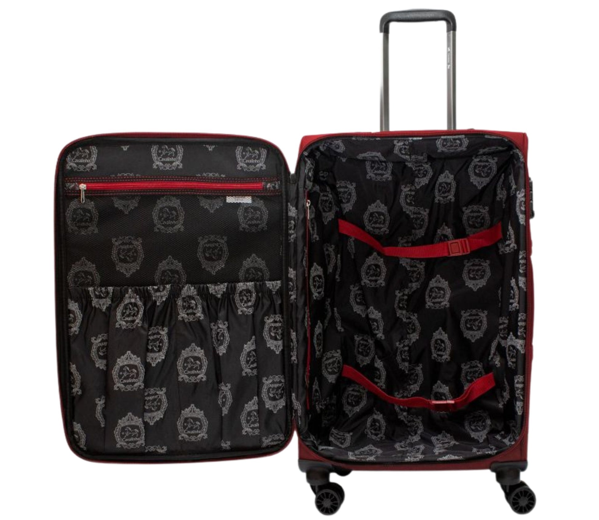 Cavalinho Check-in Softside Luggage (24" or 28") - 24 inch Red - 68020003.04.24_P04