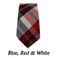 Relhok Plaid Necktie - Red Blue & White - 7_90531b5f-ac0d-4e62-ab82-dc76c5f42550