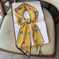 Relhok Horse Bit Scarf - Blue and Yellow - Aesthetic-horse-long-silk-scarf-female-multi-function-decorative-scarf-headband-tie-wrist-strap-2
