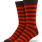 Socksmith Bamboo Stripe Socks - Brown - BAMBOO_BROWN_STRIPE_SOCKS