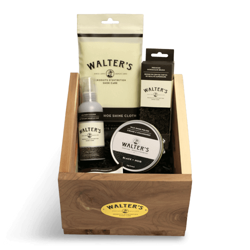 Walter's Premium Cedar Shoe Care Gift Box - - Cedar-gift-box-2