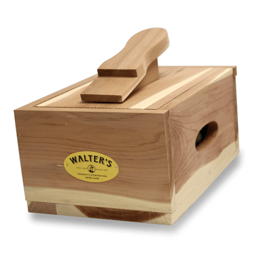 Walter's Premium Cedar Shoe Care Gift Box - - Cedar-gift-box-3