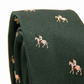 Relhok Men's Horse Print Necktie - Grey - DSCN8845