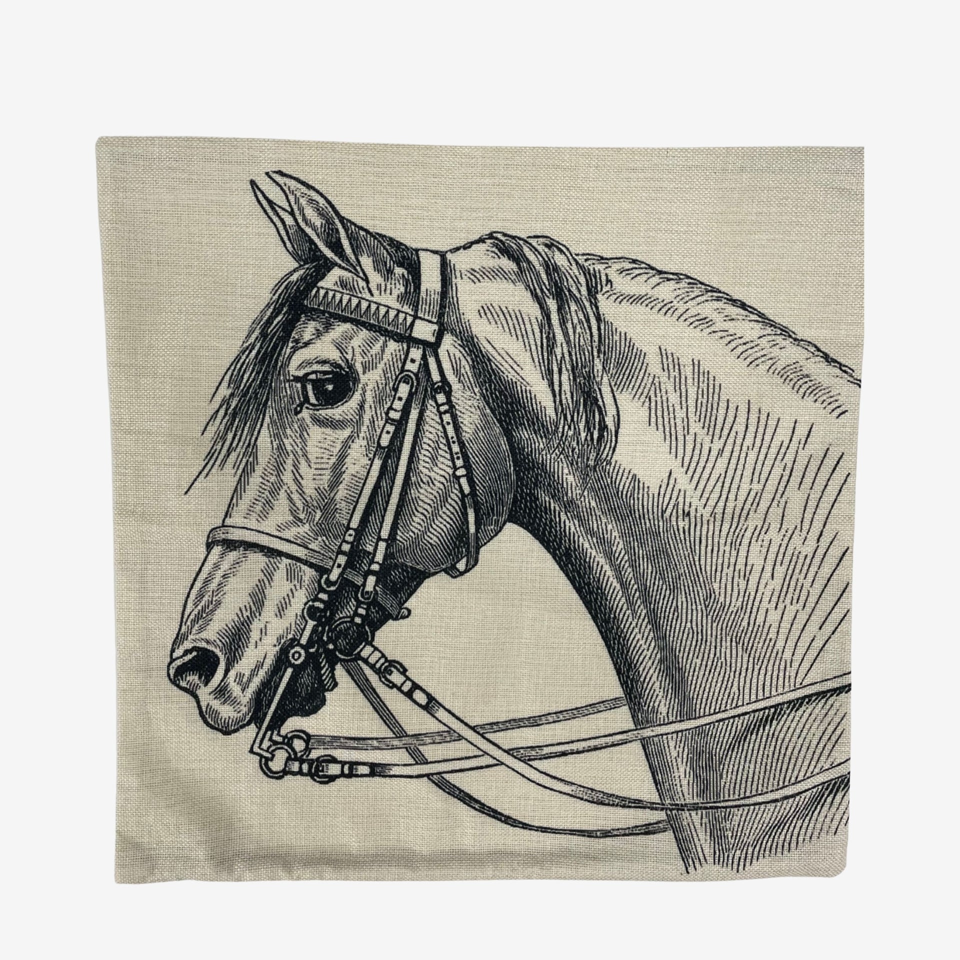 Relhok Horse Face Pillowcase #print_Horse Head