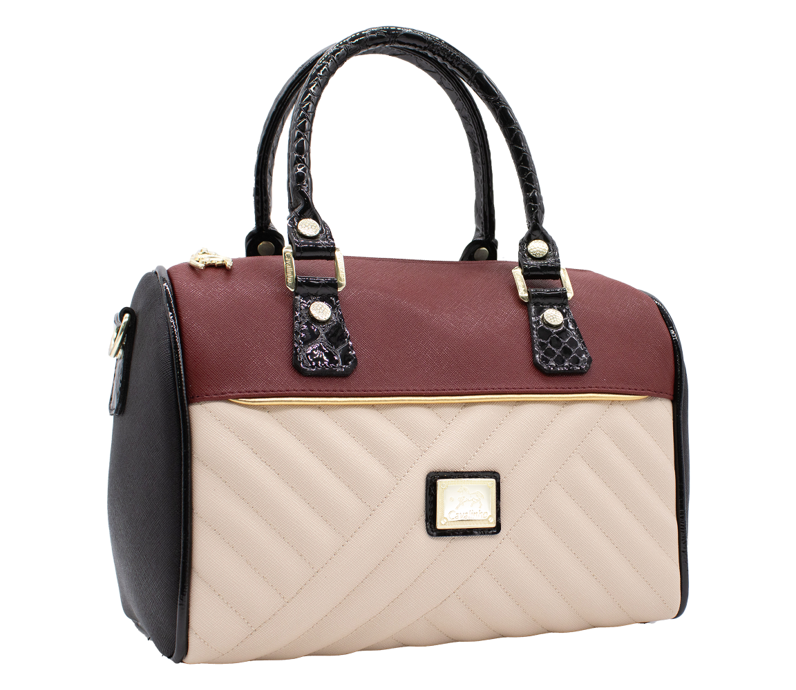 Cavalinho Ciao Bella Handbag - Maroon Multi-Color - IMG_0112