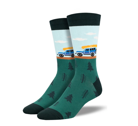 Socksmith Happy Camper Socks - Blue/Green - WebsiteProductphotos-2022-08-16T151303.638