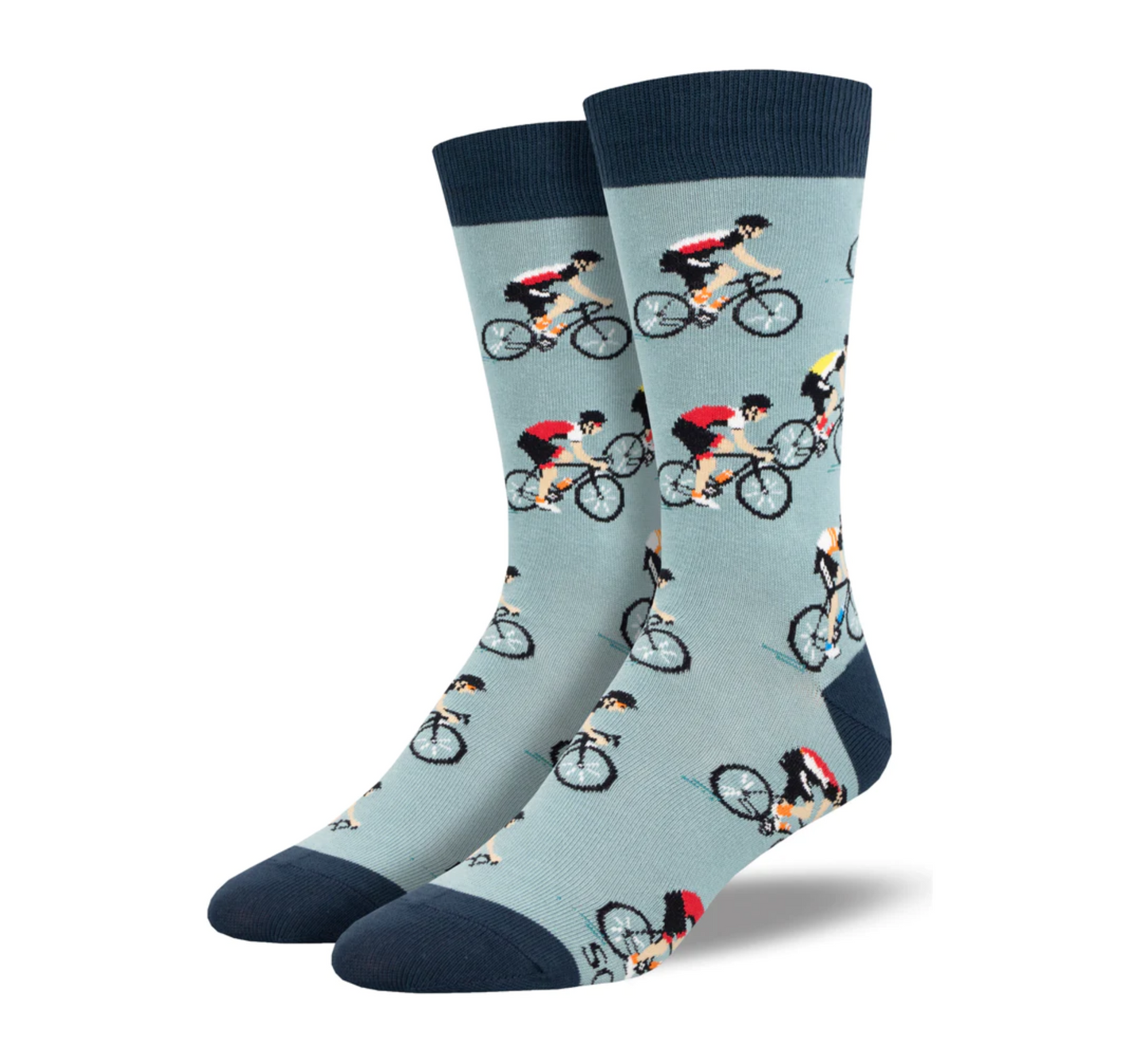 Socksmith Cycling Crew Socks - Blue - WebsiteProductphotos_e9a0477d-c789-4c08-9ca1-fffa27879171