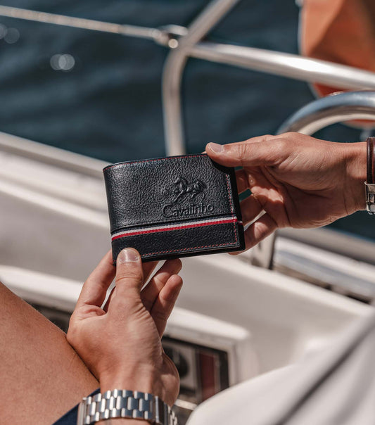 #color_ Navy | Cavalinho The Sailor 2 in 1 Bifold Leather Wallet - Navy - carteira-the-sailor_2-8
